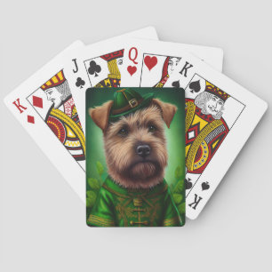 Jeu De Cartes Chesapeake Bay Terrier en tenue de jour St. Patric