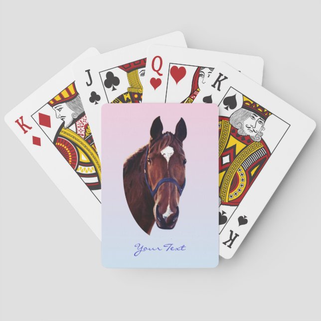 Jeu De Cartes Cheval (dos)