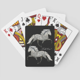 Jeu De Cartes Cheval à allure charismatique
