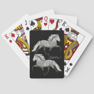 Jeu De Cartes Cheval à allure charismatique