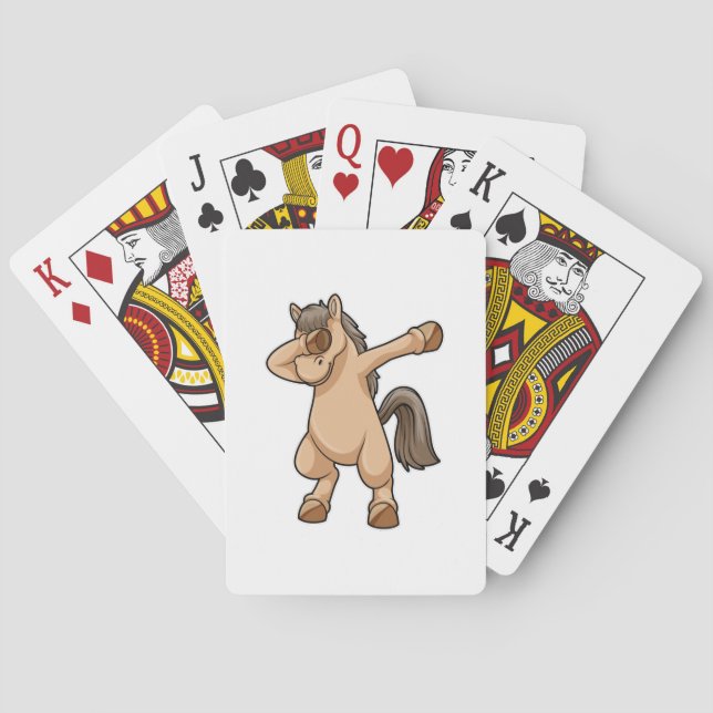 Jeu De Cartes Cheval à Hip hop Dance Dab (dos)