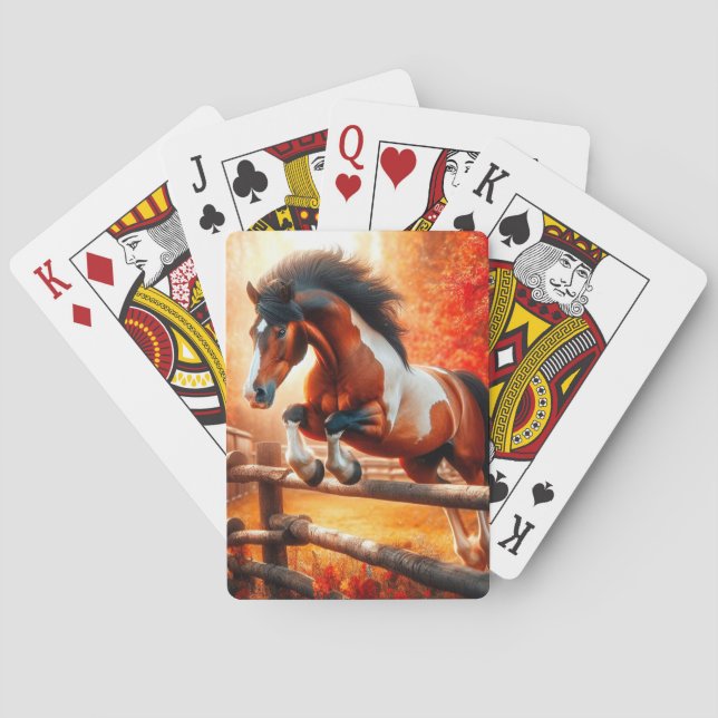 Jeu De Cartes Cheval Art (dos)