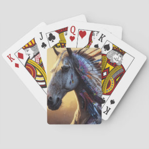 Jeu De Cartes Cheval autochtone