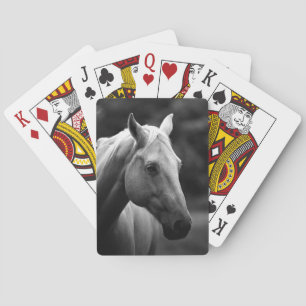Jeu De Cartes Cheval blanc noir