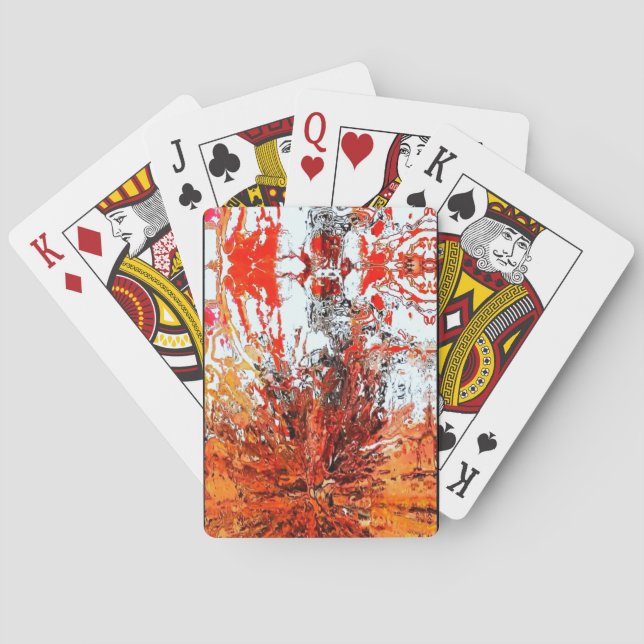 Jeu De Cartes Cheval de guerrier 'En Mattress Saint Moaning' (dos)