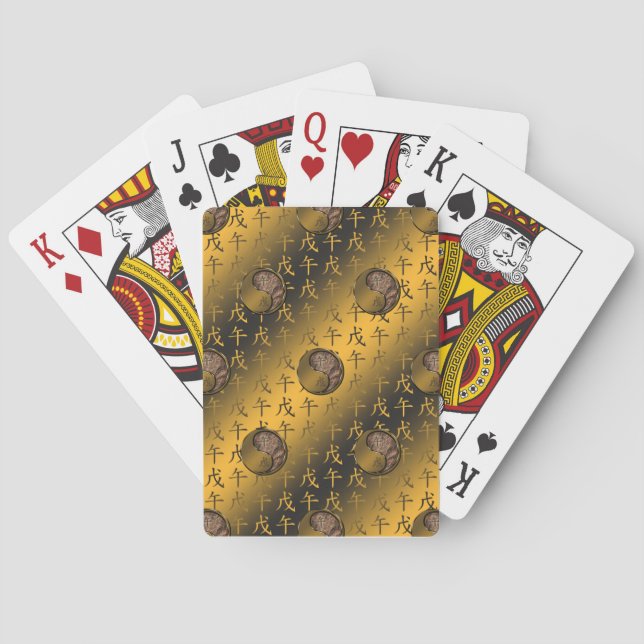 Jeu De Cartes Cheval de Terre (dos)