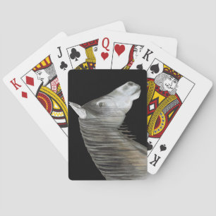 Jeu De Cartes Cheval gris