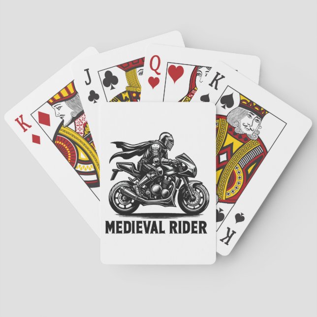 Jeu De Cartes chevalier médiéval (dos)