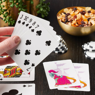 Jeu De Cartes Chevalier médiéval cheval en armure Fantastique