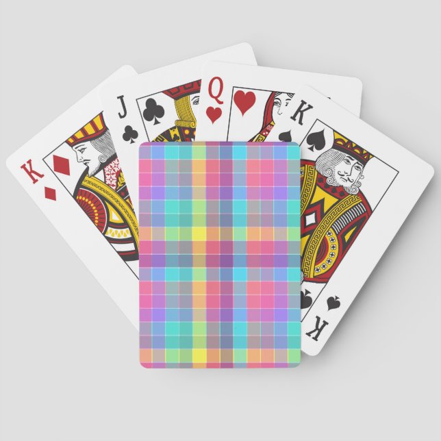 Jeu De Cartes Chevauchement Pastel (dos)