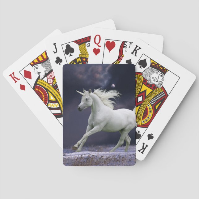 Jeu De Cartes Chevaux de fantasy : Licorne (dos)