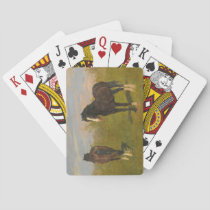 Jeu De Cartes Chevaux de pâturage (par Rosa Bonheur)