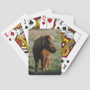 Jeu De Cartes Chevaux miniatures Brown