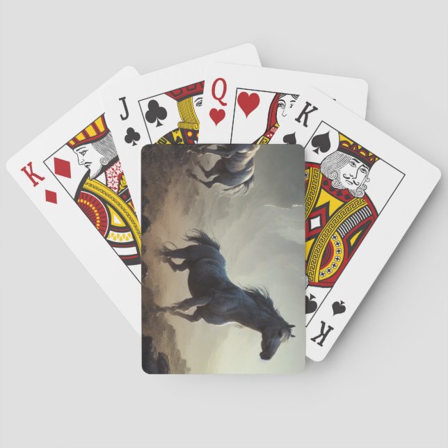 Jeu De Cartes Chevaux sauvages (dos)