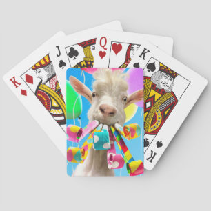 Jeu De Cartes Chèvre avec des pétards de fête