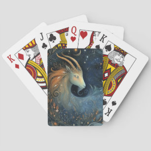 Jeu De Cartes Chèvre Capricorne Zodiaque Astrologie Anniversaire