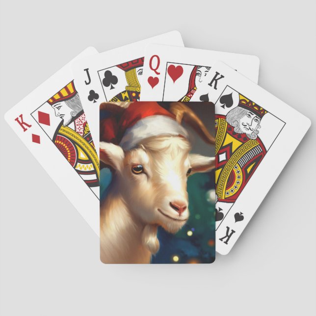 Jeu De Cartes Chèvre de Noël (1) (dos)