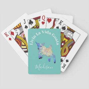 Jeu De Cartes Chèvre mignonne citation drôle personnaliser