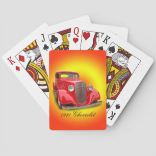 JEU DE CARTES CHEVROLET 1935