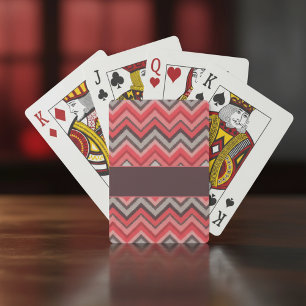 Jeu De Cartes Chevron Chaud