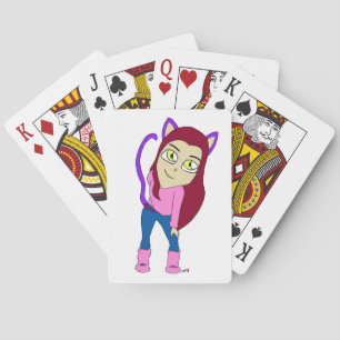 Jeu De Cartes chibi catgirl