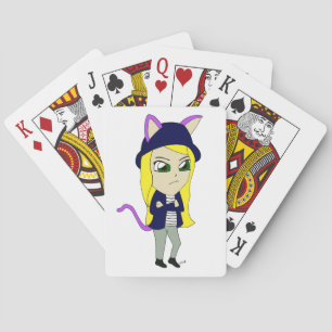 Jeu De Cartes chibi catgirl