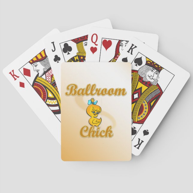 Jeu De Cartes Chick de salle de bain (dos)