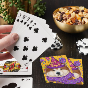 JEU DE CARTES CHIEN AKITA