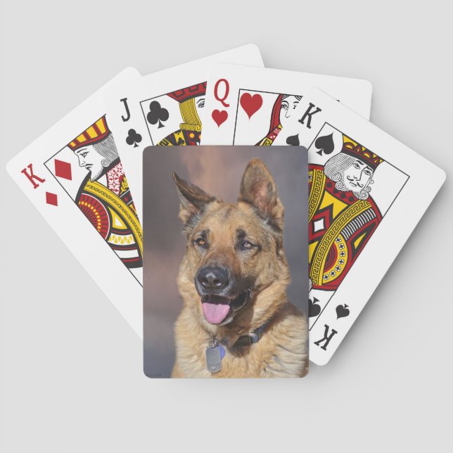 Jeu De Cartes Chien berger allemand Jouer des cartes (dos)
