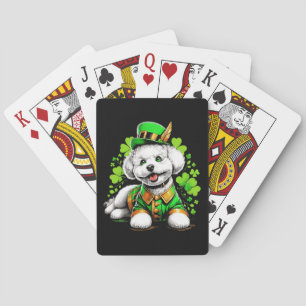 Jeu De Cartes Chien Bichon Frise Saint-Patrick