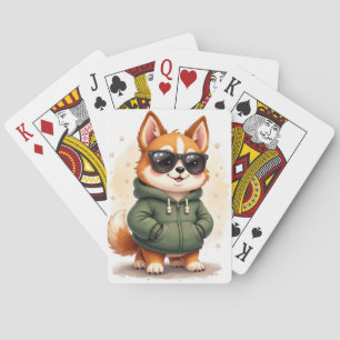 Jeu De Cartes Chien Chinook Kawaii Drôle