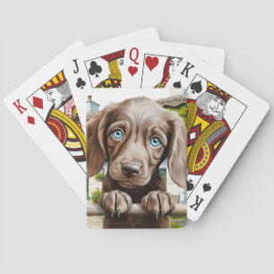 Jeu De Cartes Chien Chiot Remplisseur de Bas