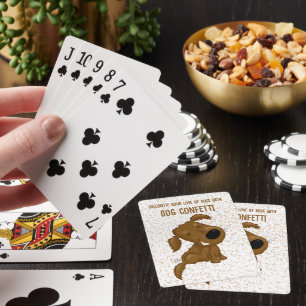 Jeu De Cartes Chien Confetti Chedding Chien