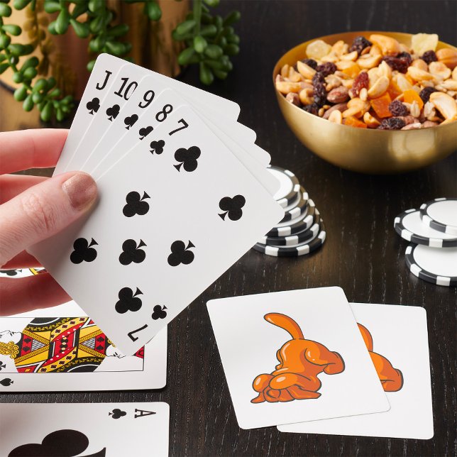 Jeu De Cartes Chien de chasse orange (Créateur téléchargé)
