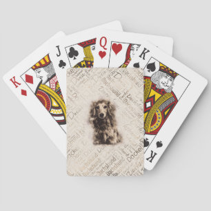 Jeu De Cartes Chien de Dachshund