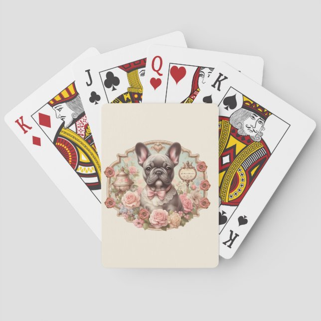 Jeu De Cartes Chien de La Vie en Frenchie (dos)