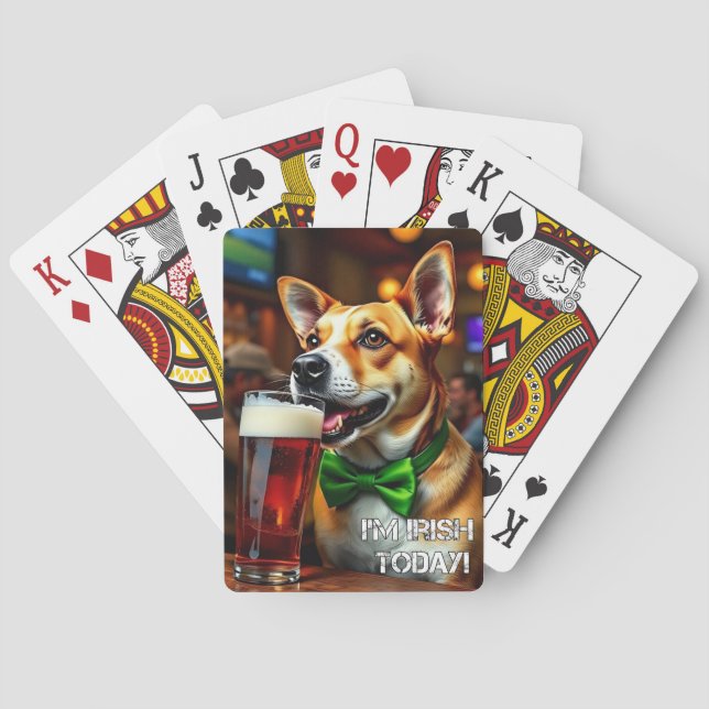 Jeu De Cartes Chien de St. Pat (dos)