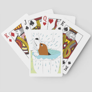 Jeu De Cartes chien de toilette