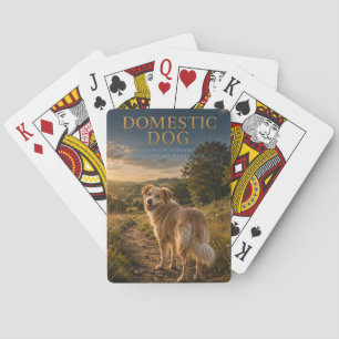 Jeu De Cartes Chien Domestique Chemin Campagnard ANIMALS Poker