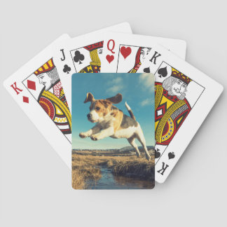 Jeu De Cartes Chien superbe de beagle - cartes de jeu