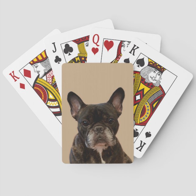 Jeu De Cartes Chien-taureau français Jouer aux cartes (dos)
