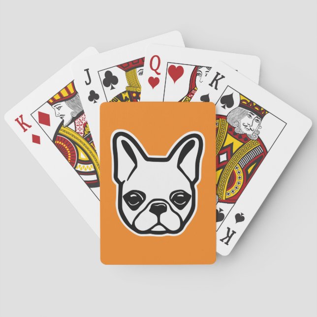 Jeu De Cartes Chiffre de taureau français (dos)