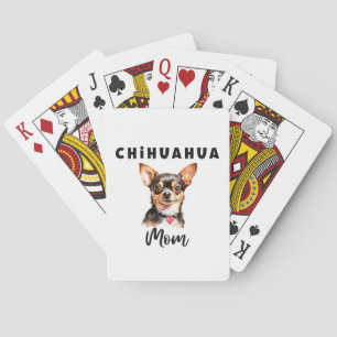 Jeu De Cartes Chihuahua Maman Joue Aux Cartes