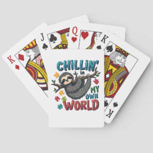 Jeu De Cartes Chilling dans mon monde Sensibilisation sur l'auti