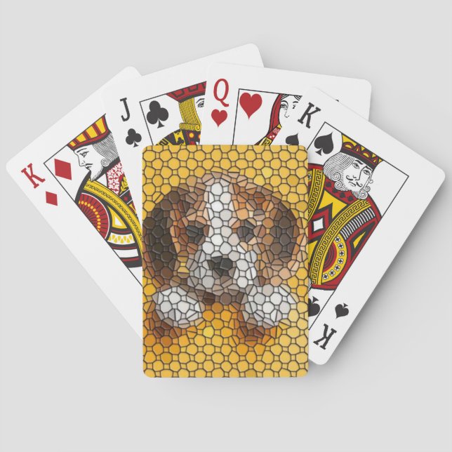 Jeu De Cartes Chiot, Beagle, animal (dos)