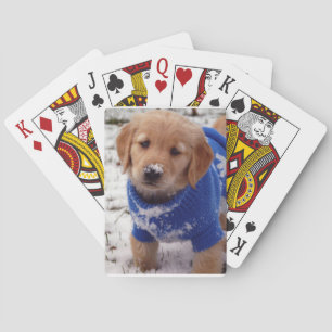 Jeu De Cartes Chiot de golden retriever