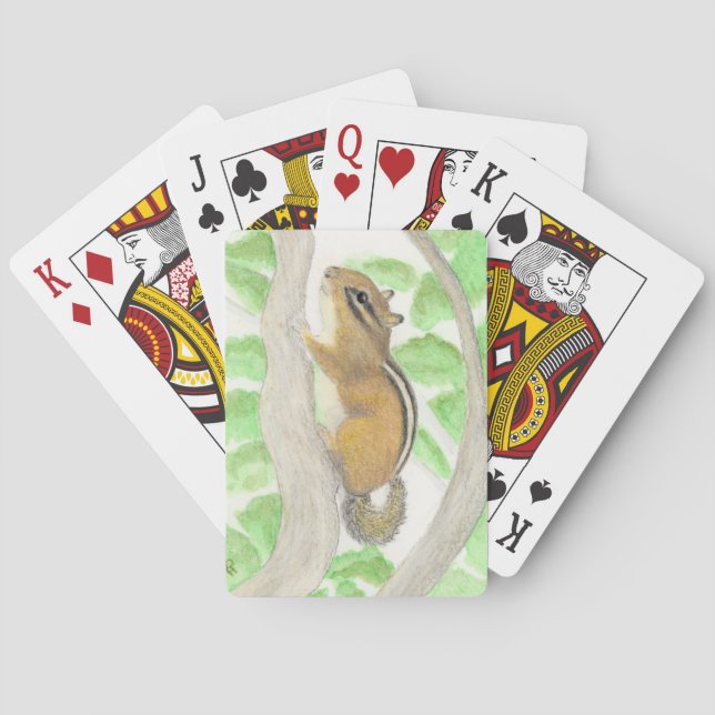 Jeu De Cartes Chipmunk (dos)