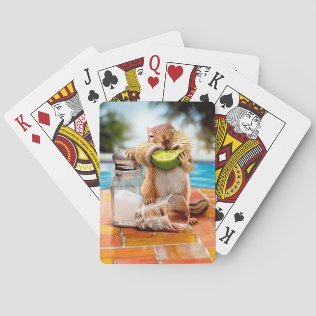 Jeu De Cartes Chipmunk With Lime (dos)