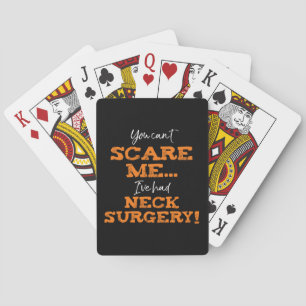 Jeu De Cartes Chirurgie du cou drôle récupération
