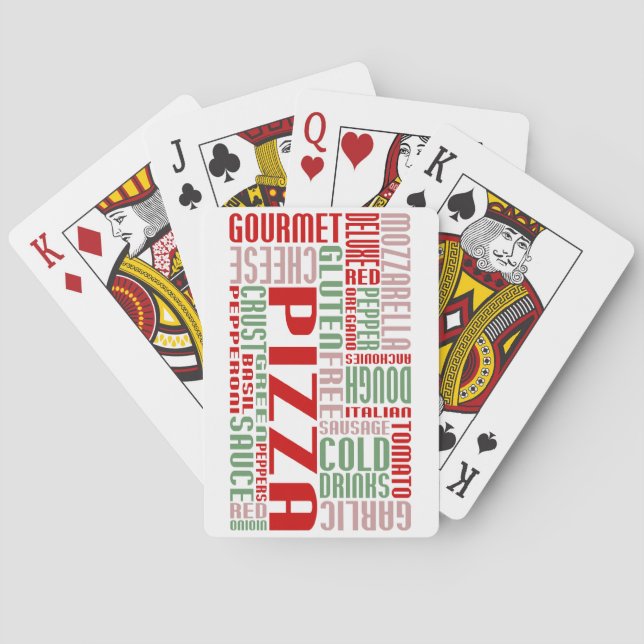 Jeu De Cartes chitChat à la pizza (dos)